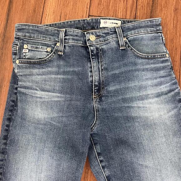 Ag Adriano Goldschmied Mari High-Rise Slim Straight Jeans 15 Years Shoreline 30 - Picture 3 of 6